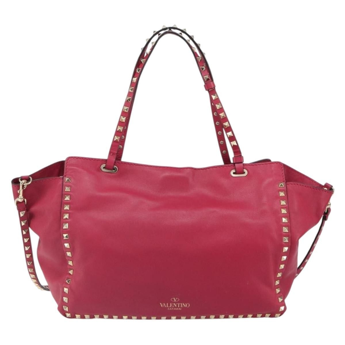 Valentino Valentino Garavani Rockstud Tote Soft Leather Size ONE SIZE - 2 Thumbnail