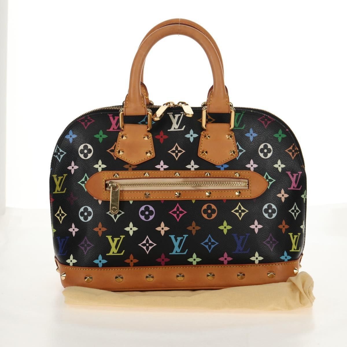 Louis Vuitton Louis Vuitton Alma Handbag Monogram Multicolor Size ONE SIZE - 18 Thumbnail