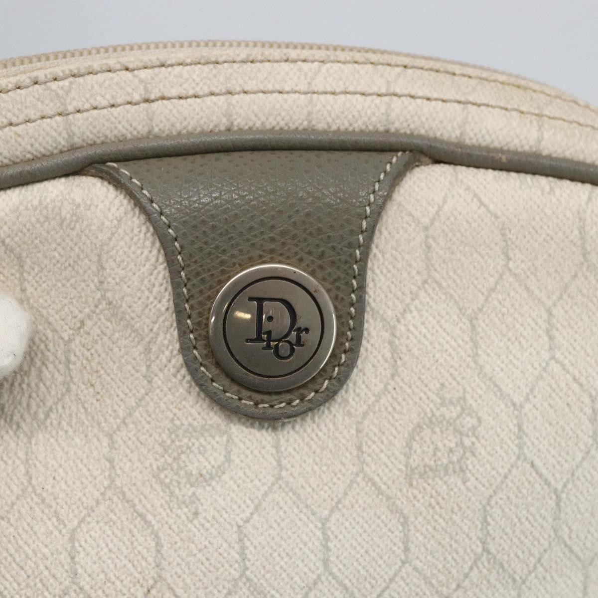 Dior Christian Dior Vintage Honeycomb Canvas and Leather Size ONE SIZE - 12 Thumbnail
