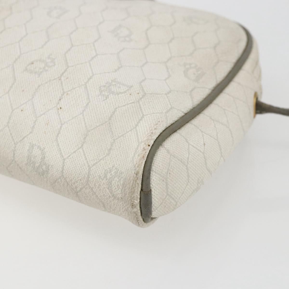 Dior Christian Dior Vintage Honeycomb Canvas and Leather Size ONE SIZE - 11 Thumbnail