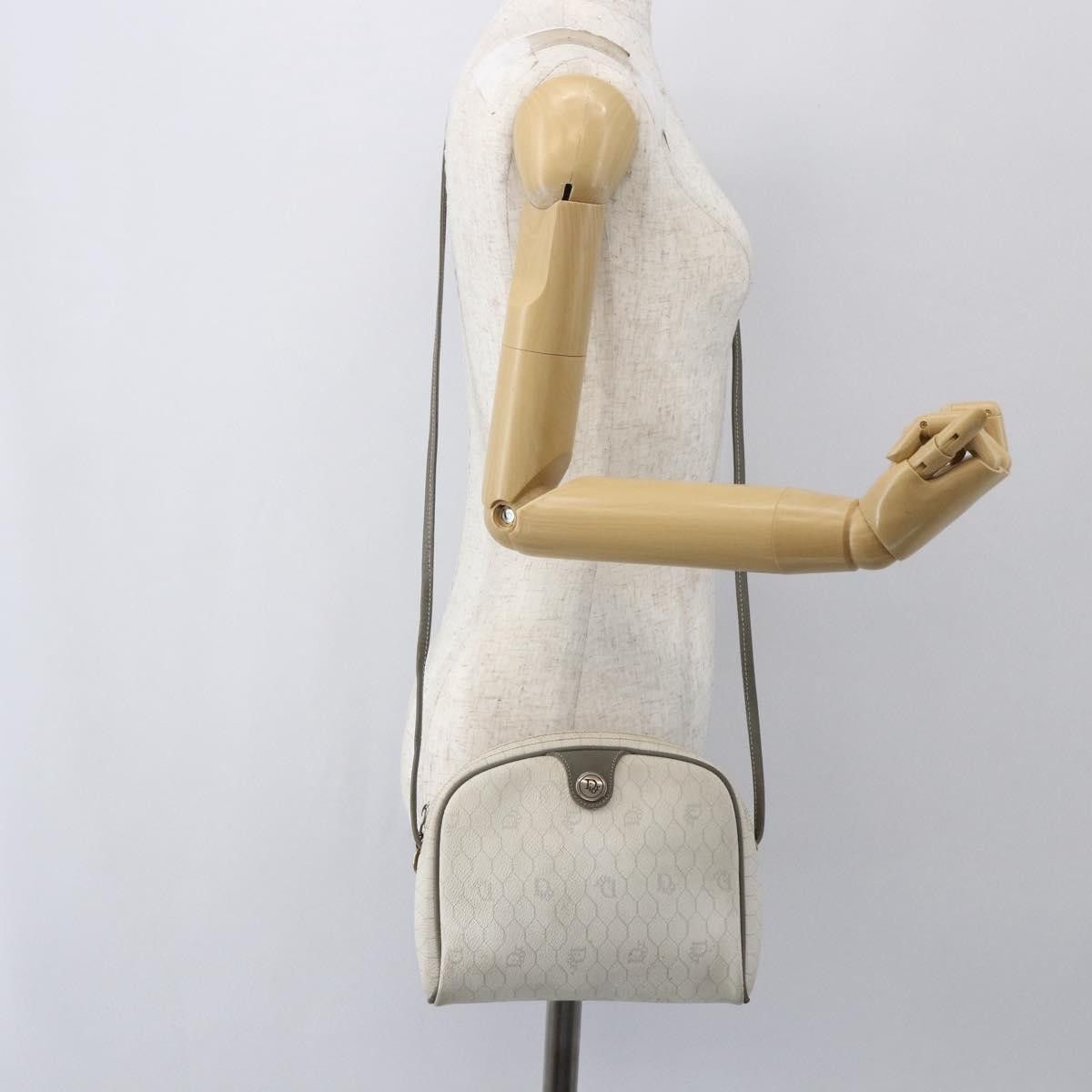 Dior Christian Dior Vintage Honeycomb Canvas and Leather Size ONE SIZE - 13 Thumbnail