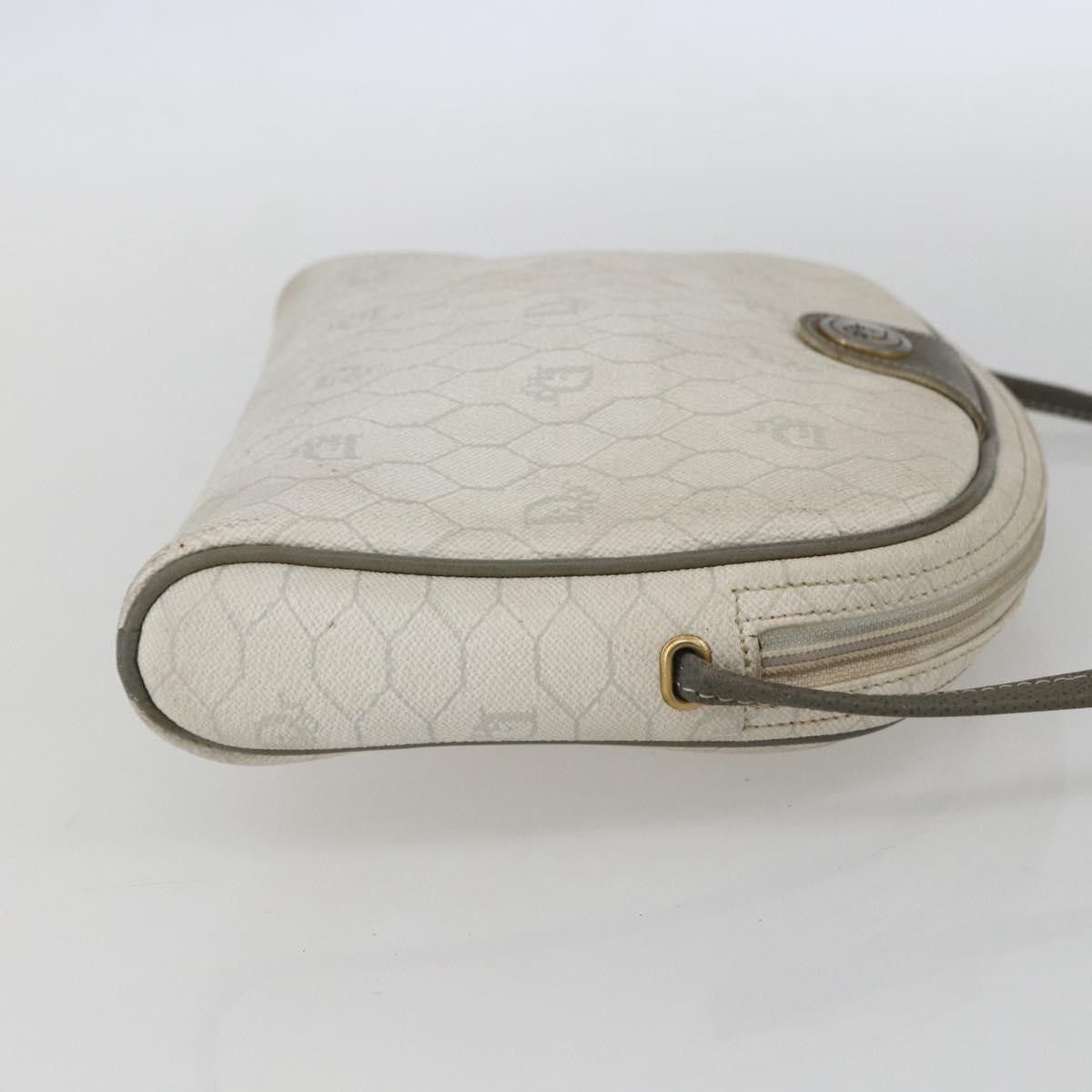 Dior Christian Dior Vintage Honeycomb Canvas and Leather Size ONE SIZE - 4 Thumbnail