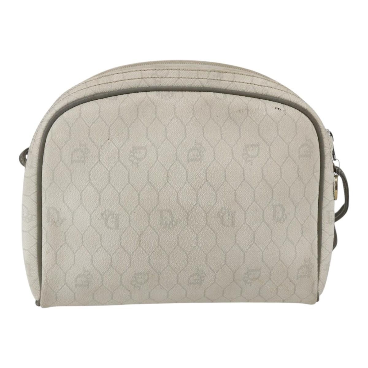 Dior Christian Dior Vintage Honeycomb Canvas and Leather Size ONE SIZE - 2 Thumbnail