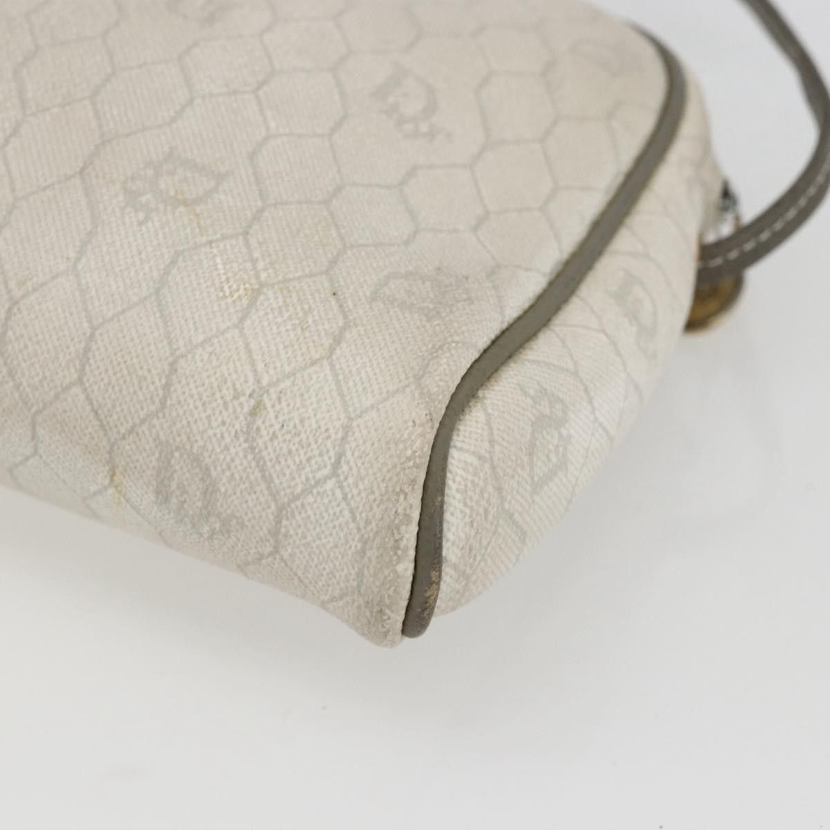 Dior Christian Dior Vintage Honeycomb Canvas and Leather Size ONE SIZE - 9 Thumbnail