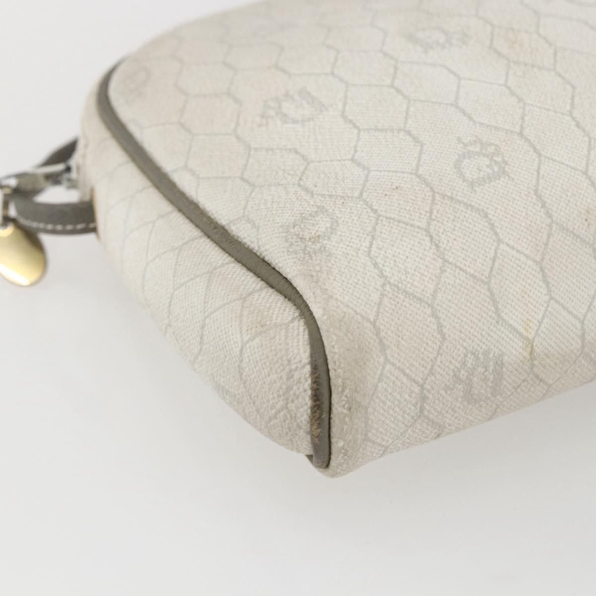 Dior Christian Dior Vintage Honeycomb Canvas and Leather Size ONE SIZE - 8 Thumbnail