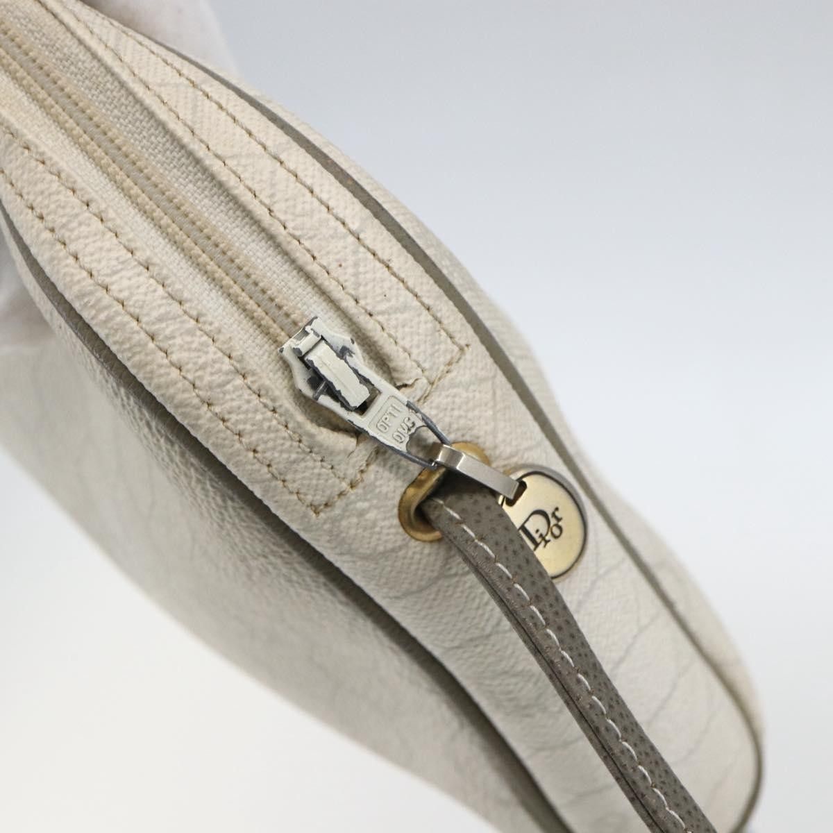 Dior Christian Dior Vintage Honeycomb Canvas and Leather Size ONE SIZE - 17 Thumbnail