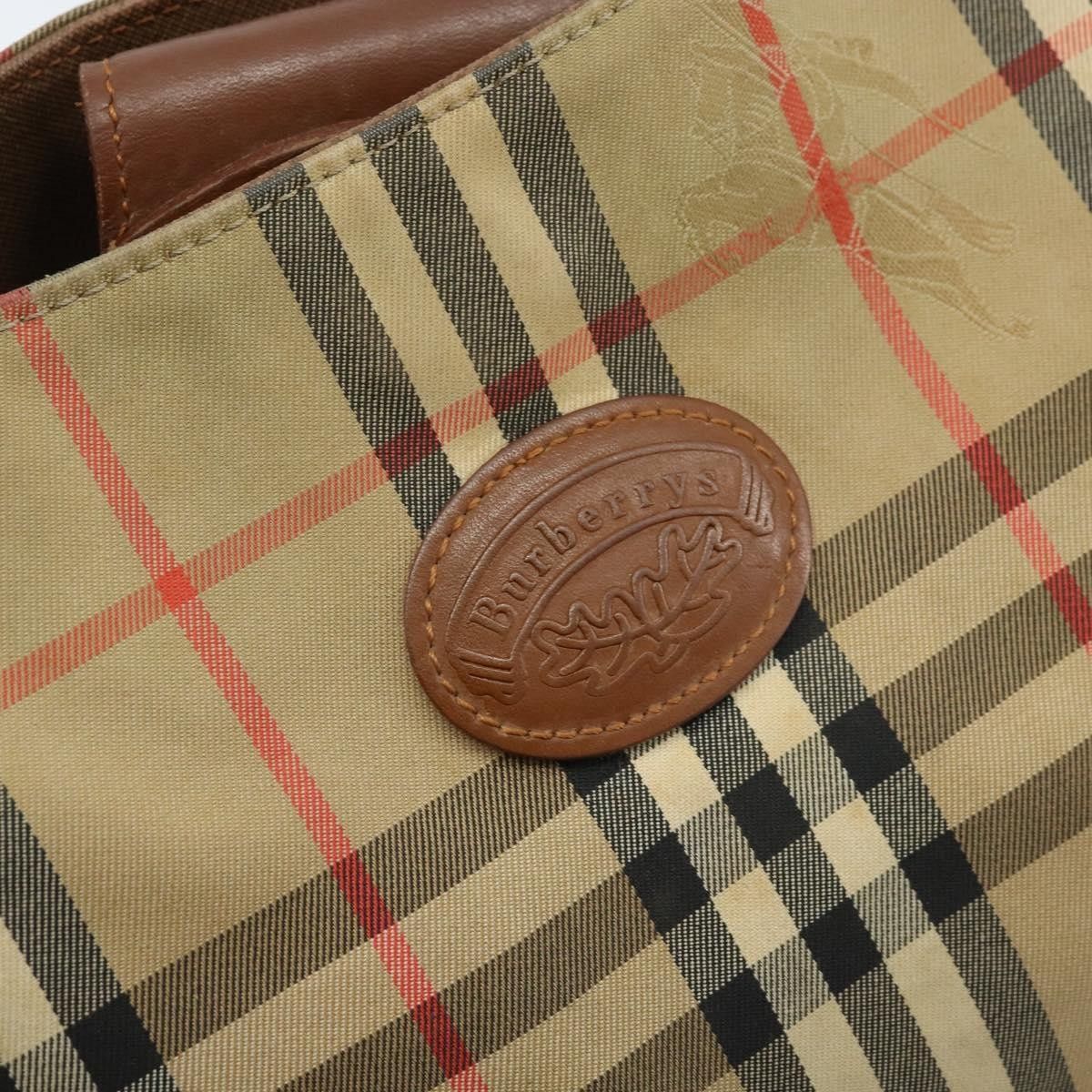Burberry Burberry Nova check Canvas and Leather Size ONE SIZE - 6 Thumbnail