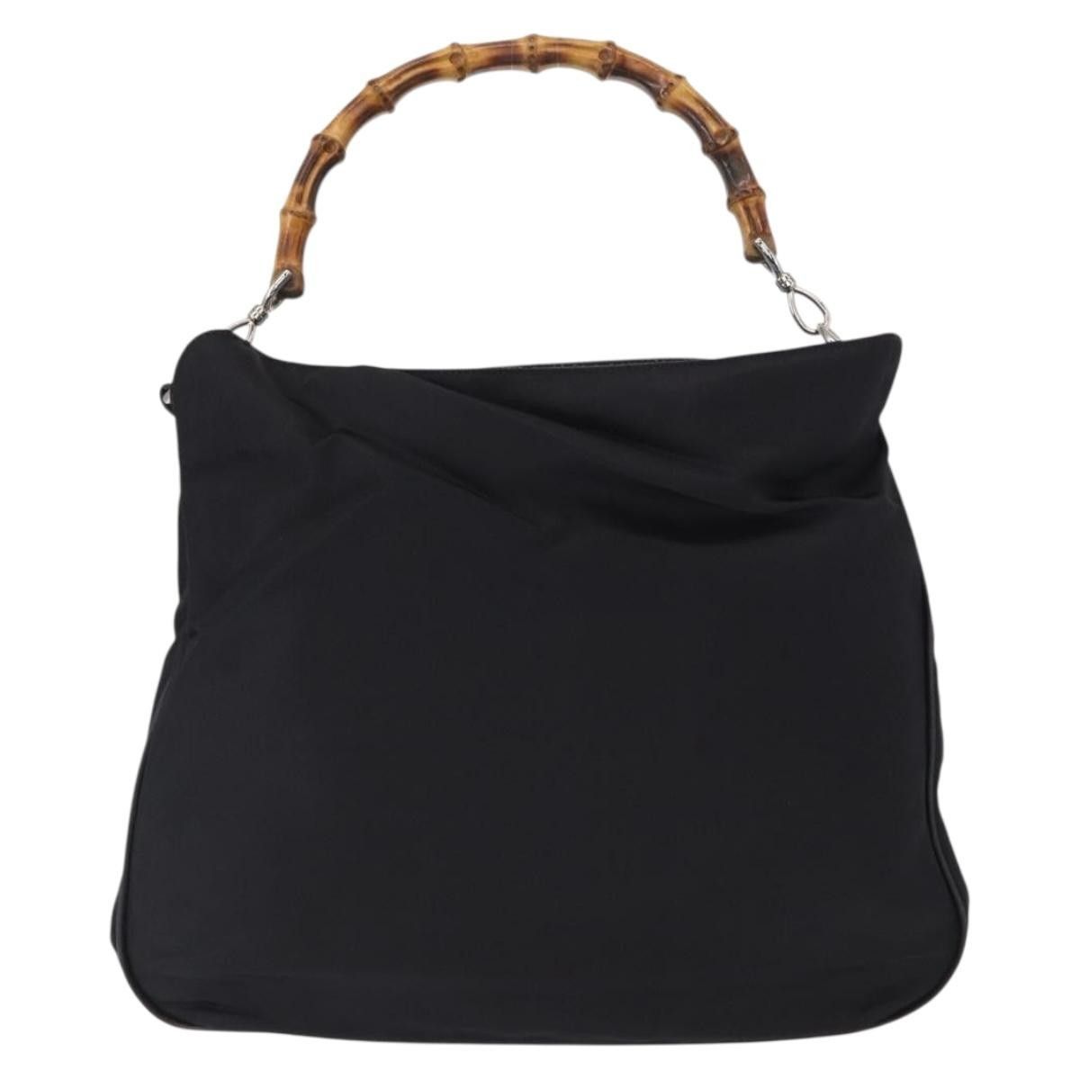 Gucci Gucci Vintage Bamboo Shoulder Canvas Size ONE SIZE - 2 Thumbnail