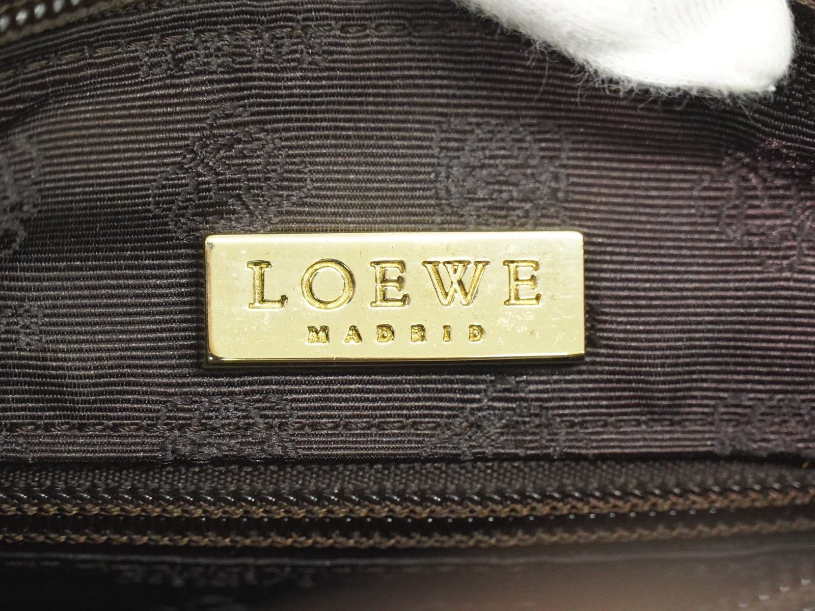Loewe Loewe Vintage Anagram Leather Size ONE SIZE - 4 Thumbnail