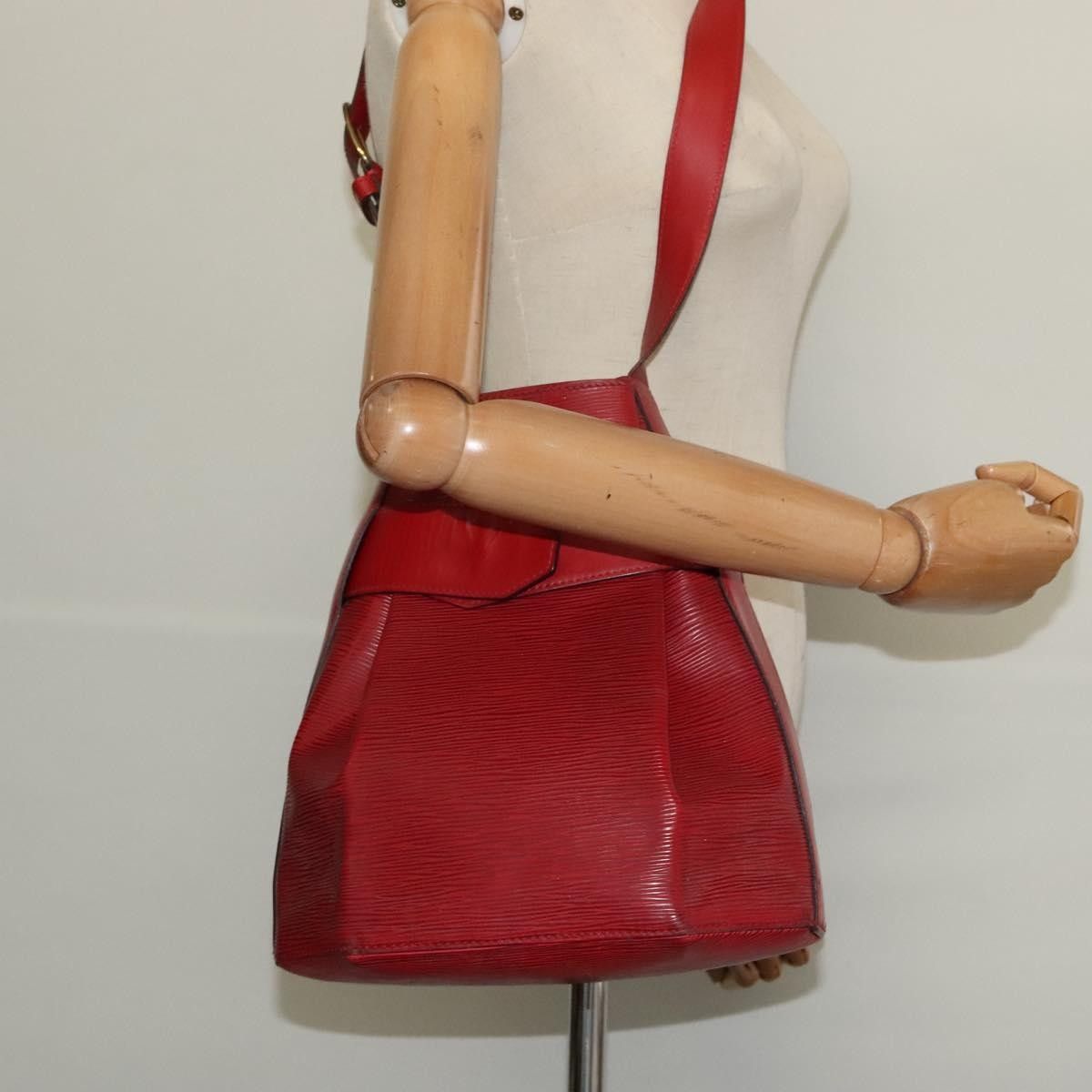 Louis Vuitton Louis Vuitton Vintage Sac d'Epaule Handbag Epi Leather Size ONE SIZE - 15 Thumbnail