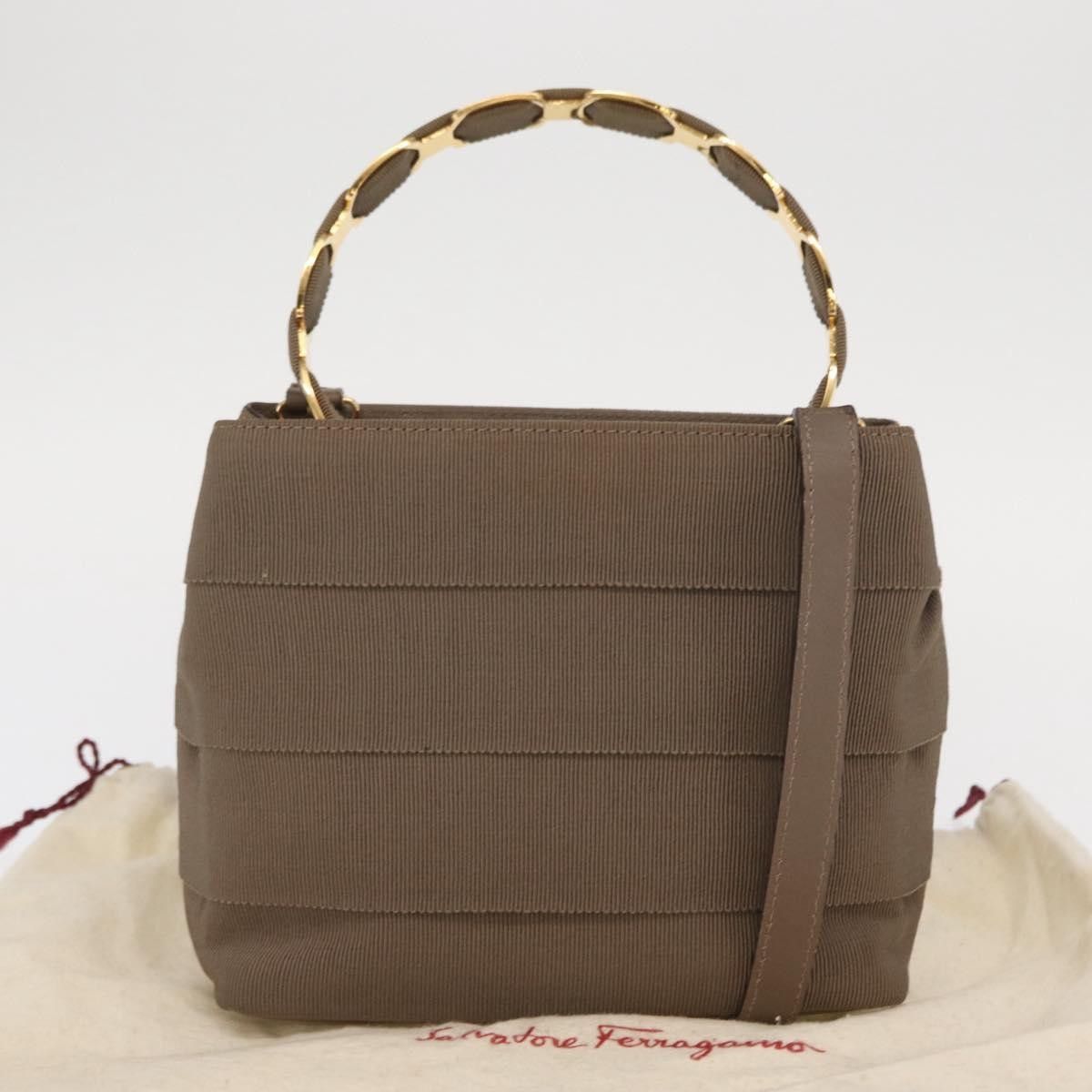 Salvatore Ferragamo Salvatore Ferragamo Vala Canvas Size ONE SIZE - 13 Thumbnail