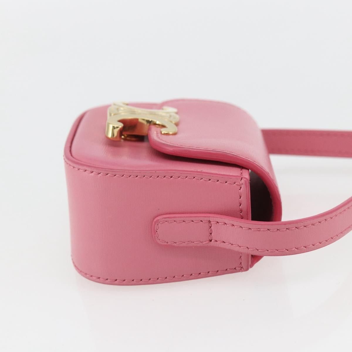 Celine Celine Triomphe Shoulder Bag Smooth Calfskin Size ONE SIZE - 4 Thumbnail
