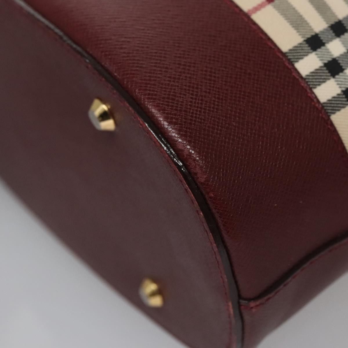Burberry Burberry Nova Check Tote Canvas and Leather Size ONE SIZE - 11 Thumbnail