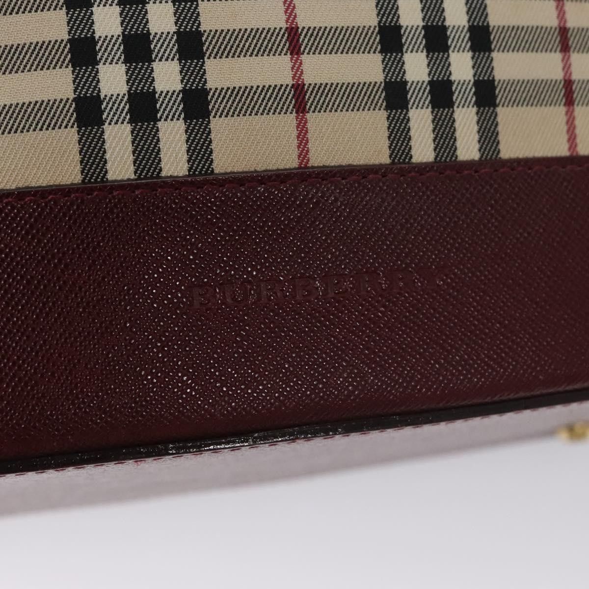Burberry Burberry Nova Check Tote Canvas and Leather Size ONE SIZE - 17 Thumbnail