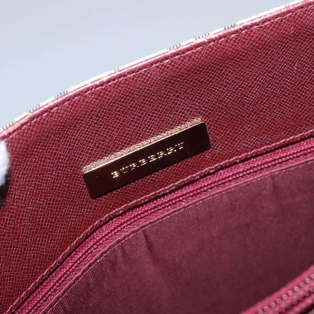 Burberry Burberry Nova Check Tote Canvas and Leather Size ONE SIZE - 6 Thumbnail