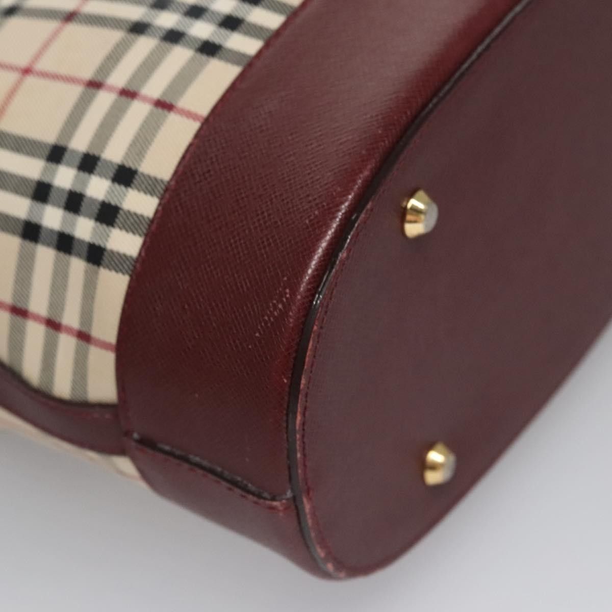 Burberry Burberry Nova Check Tote Canvas and Leather Size ONE SIZE - 9 Thumbnail