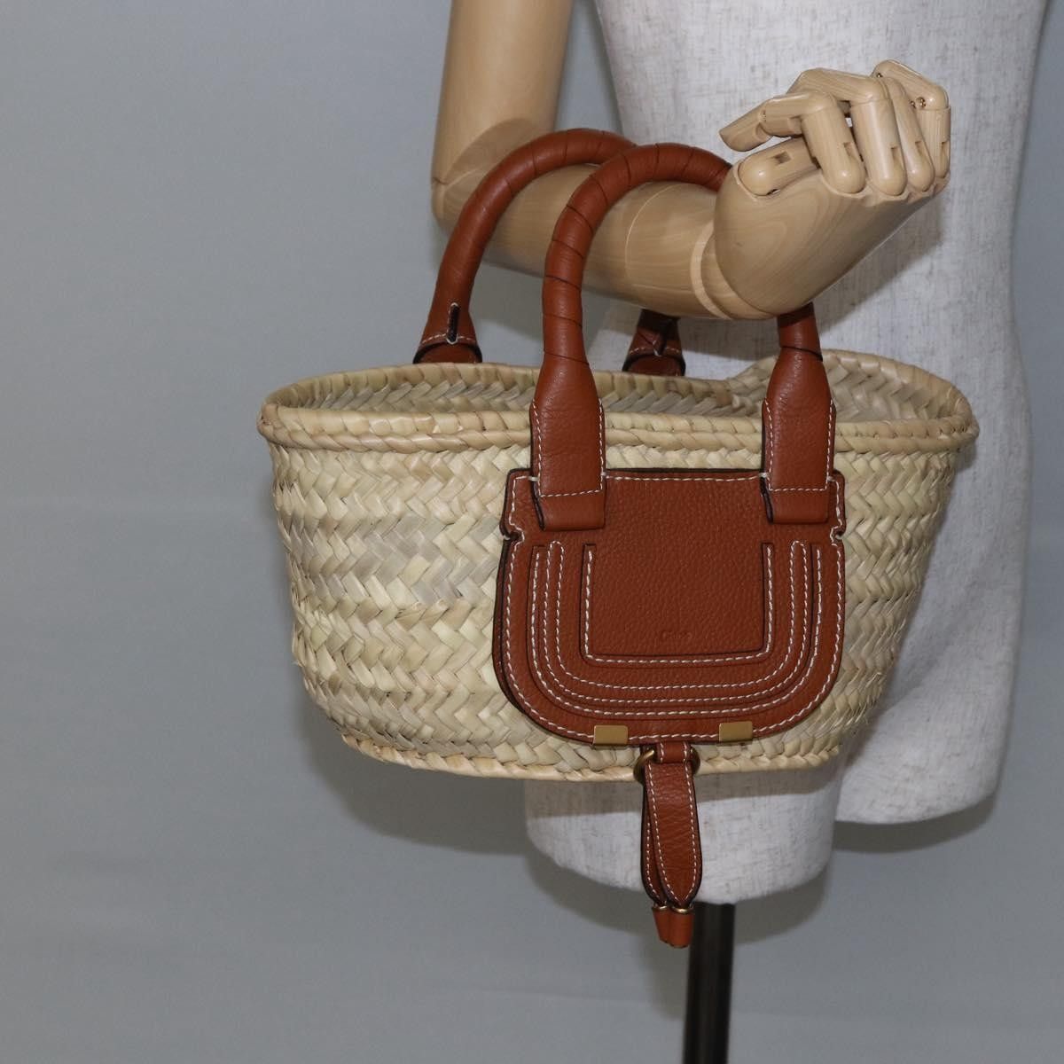 Chloe Chloe Marcie Tote RAFFIA Size ONE SIZE - 14 Thumbnail