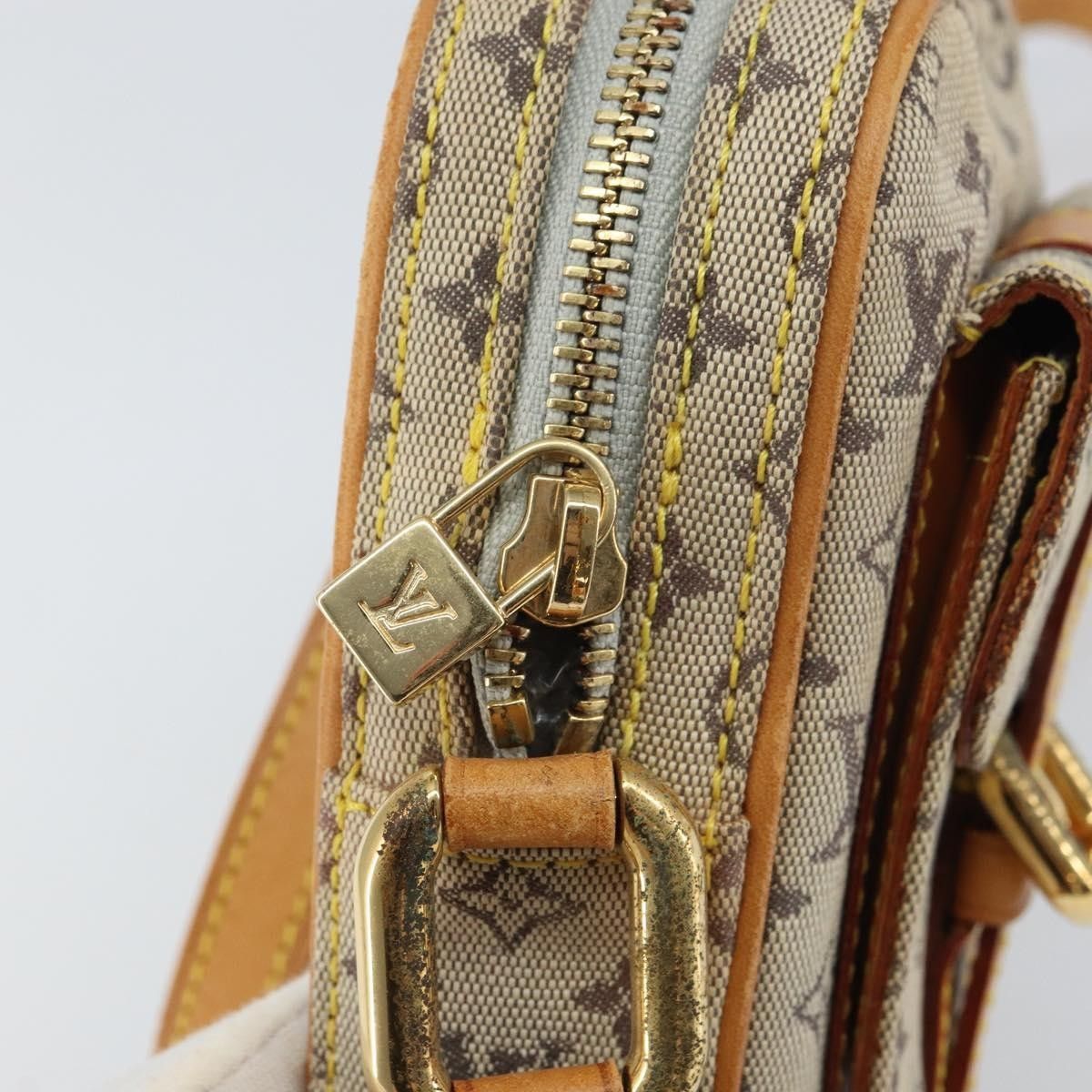 Louis Vuitton Louis Vuitton Juliette Crossbody Bag Mini Lin Size ONE SIZE - 13 Thumbnail