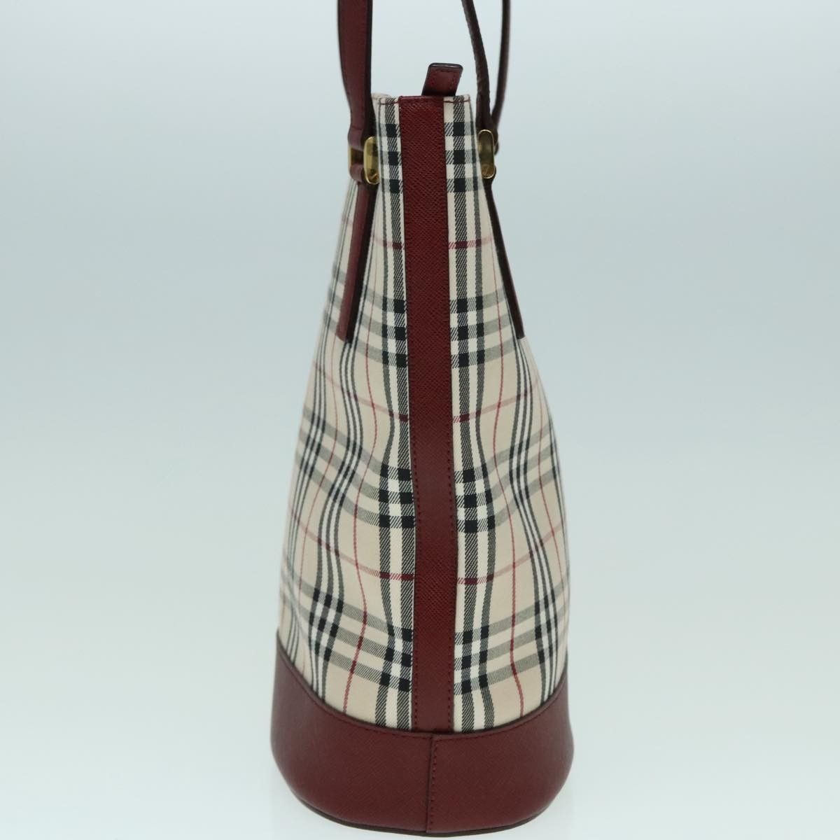 Burberry Burberry Nova Check Tote Canvas and Leather Size ONE SIZE - 4 Thumbnail