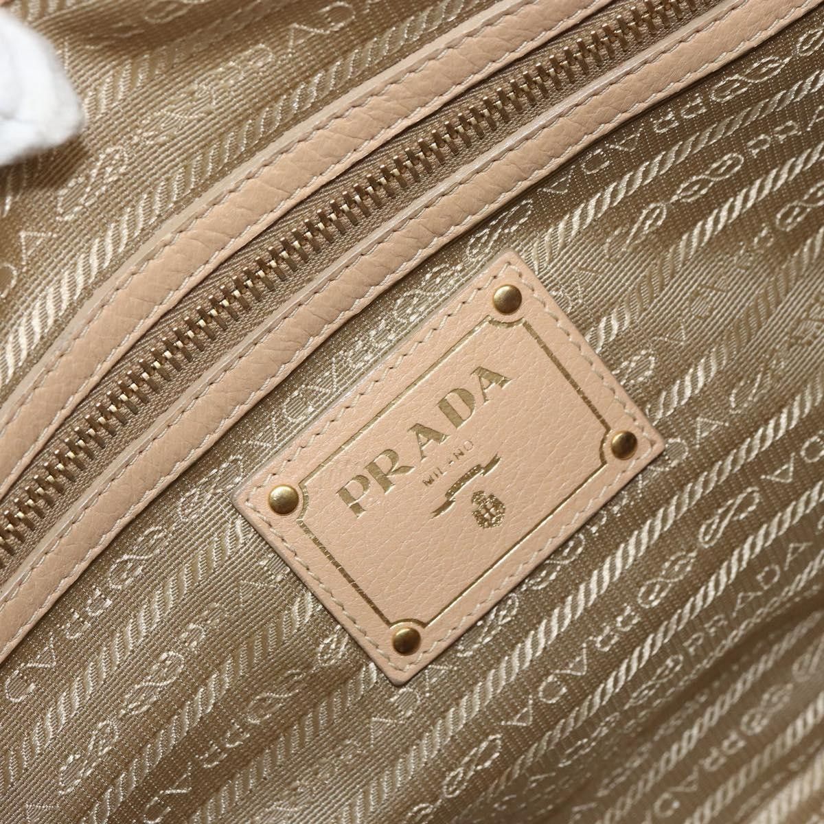 Prada Prada Front Zip Convertible Satchel Cervo Leather Size ONE SIZE - 6 Thumbnail