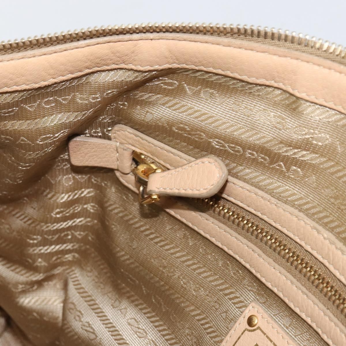 Prada Prada Front Zip Convertible Satchel Cervo Leather Size ONE SIZE - 23 Thumbnail