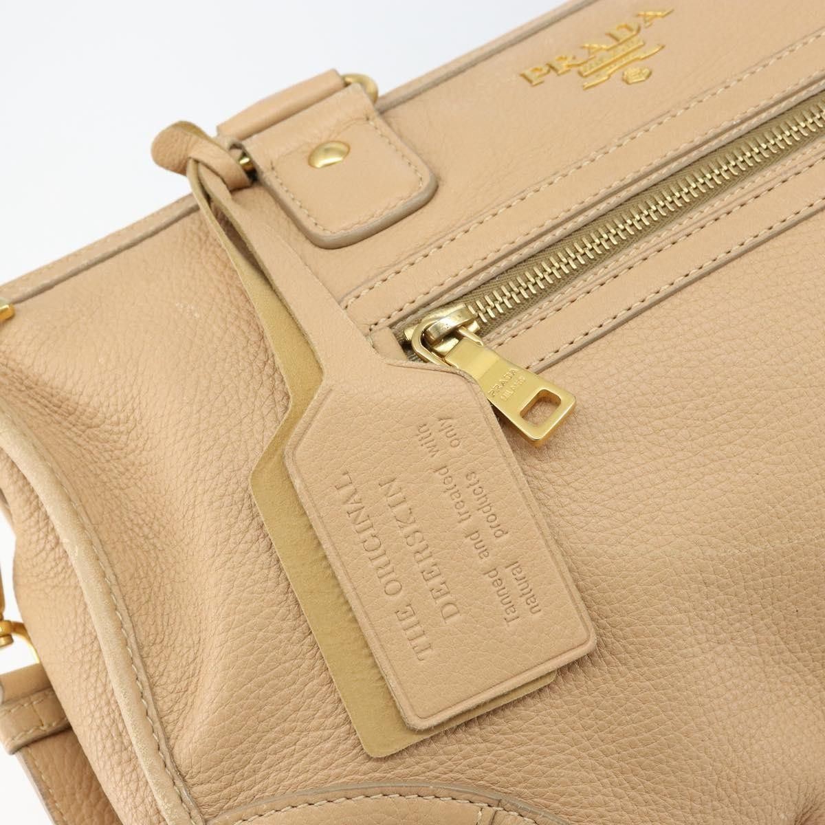 Prada Prada Front Zip Convertible Satchel Cervo Leather Size ONE SIZE - 15 Thumbnail