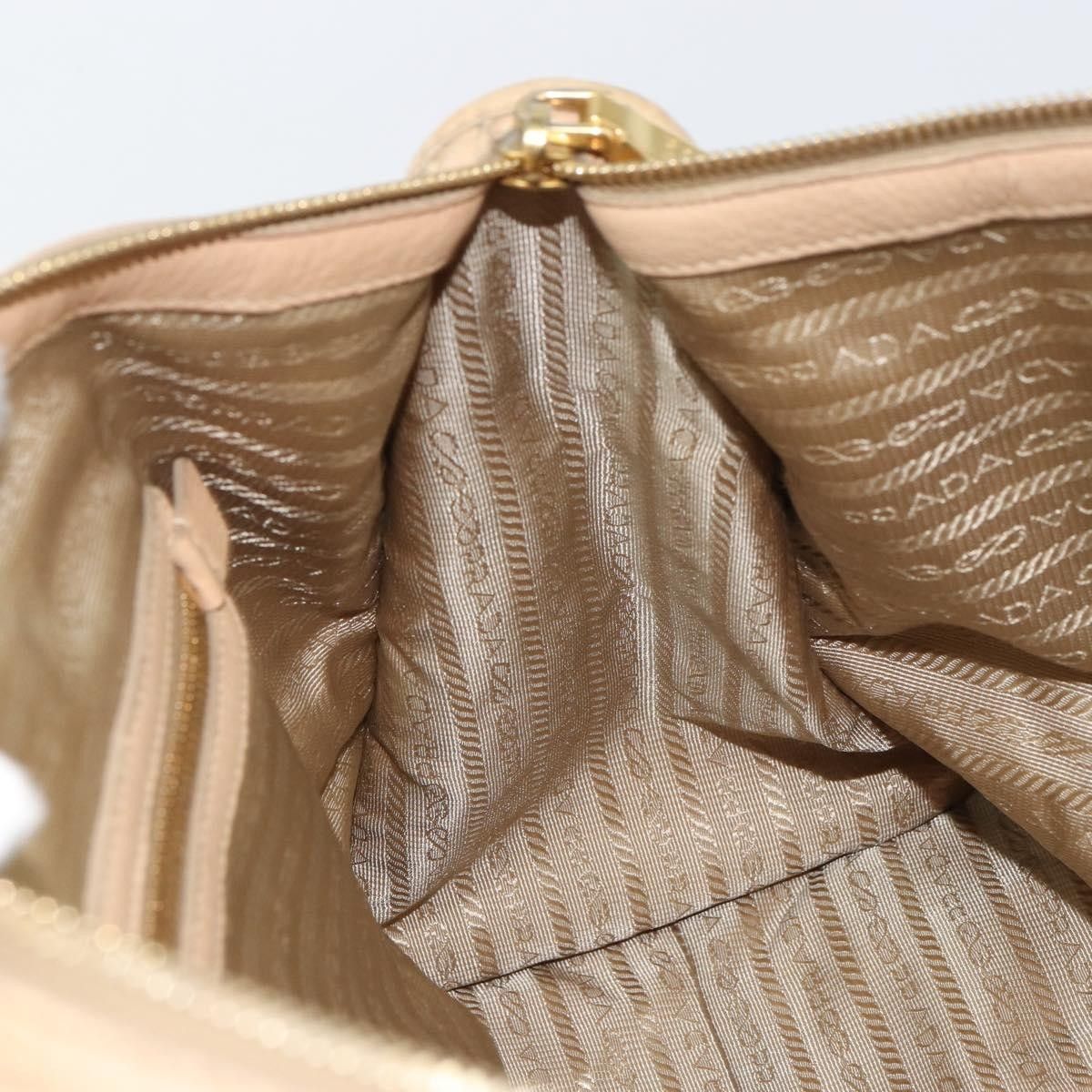 Prada Prada Front Zip Convertible Satchel Cervo Leather Size ONE SIZE - 21 Thumbnail