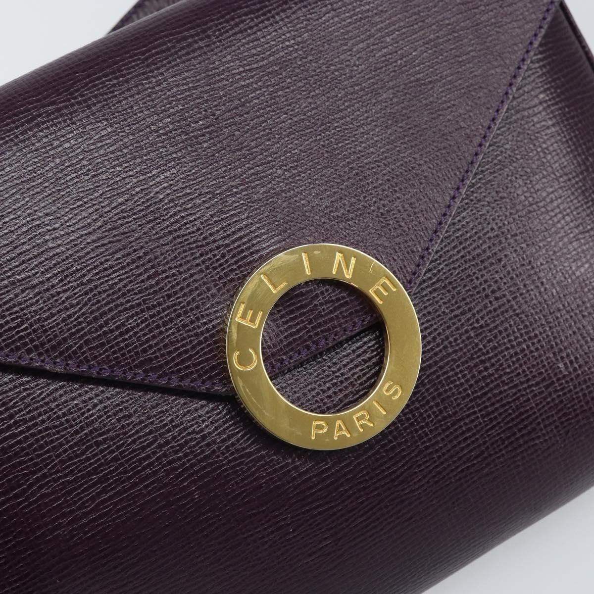 Celine Celine Circle Logo Shoulder Bag Leather Size ONE SIZE - 12 Thumbnail