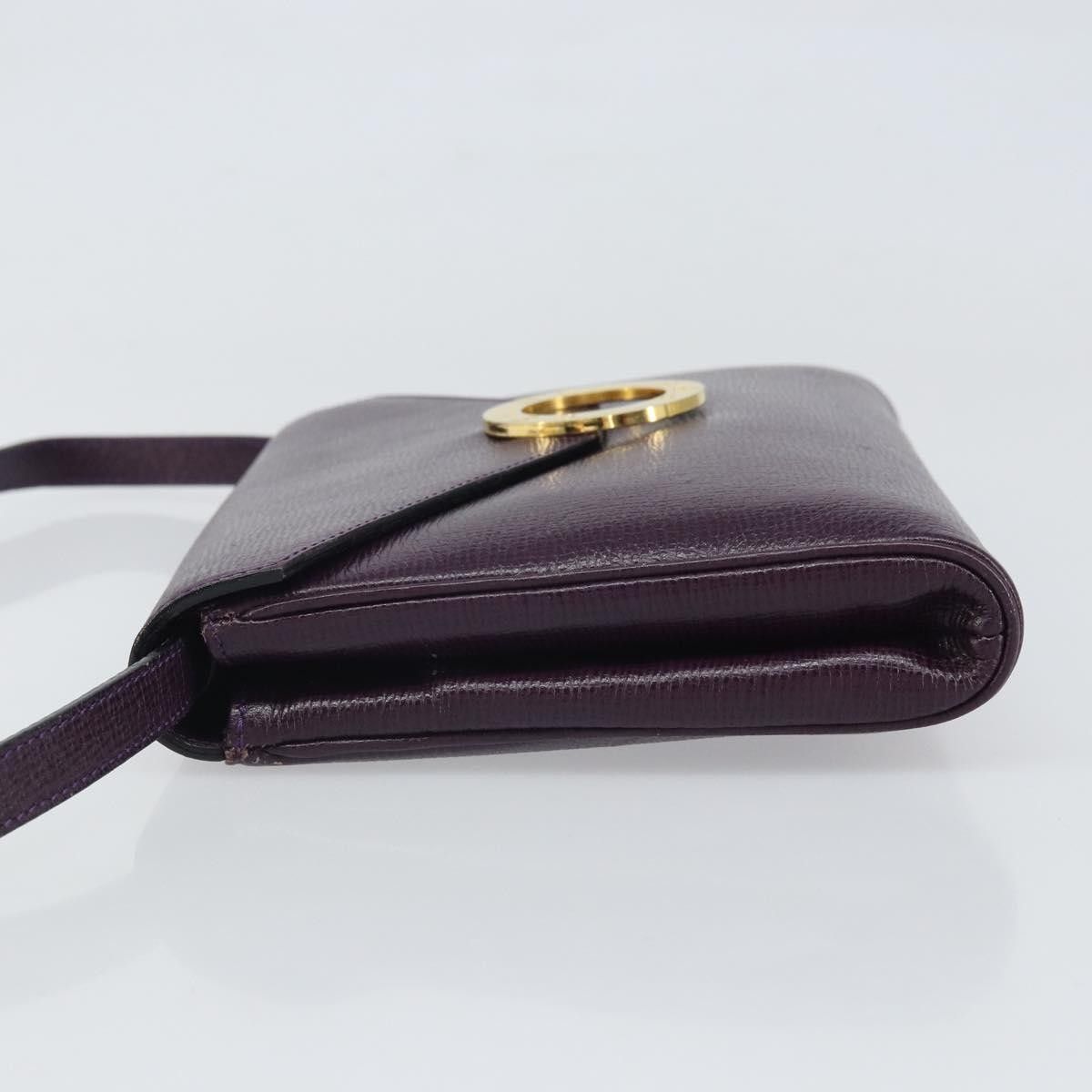 Celine Celine Circle Logo Shoulder Bag Leather Size ONE SIZE - 4 Thumbnail