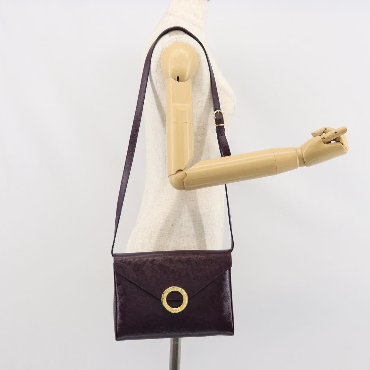 Celine Celine Circle Logo Shoulder Bag Leather Size ONE SIZE - 14 Thumbnail
