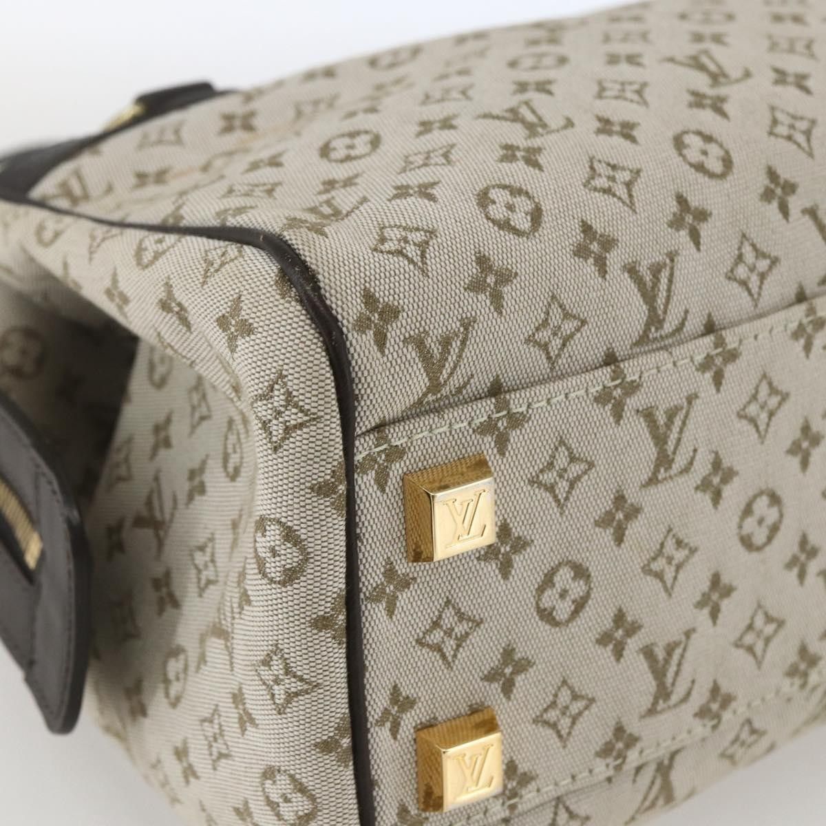 Louis Vuitton Louis Vuitton Josephine Handbag Mini Lin Size ONE SIZE - 8 Thumbnail