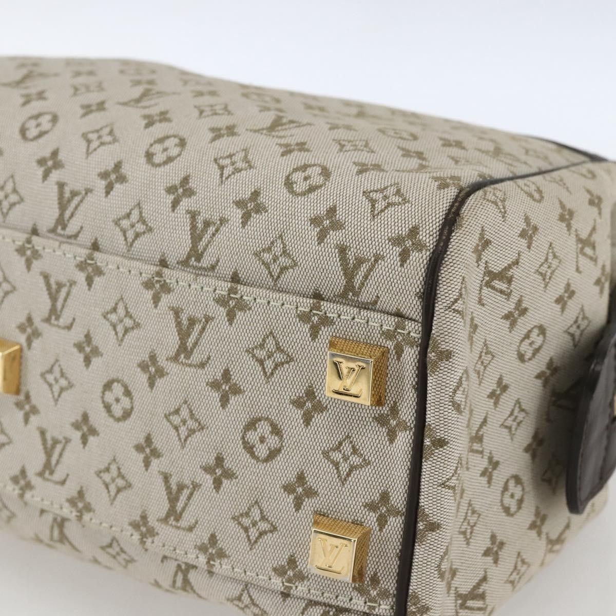 Louis Vuitton Louis Vuitton Josephine Handbag Mini Lin Size ONE SIZE - 11 Thumbnail