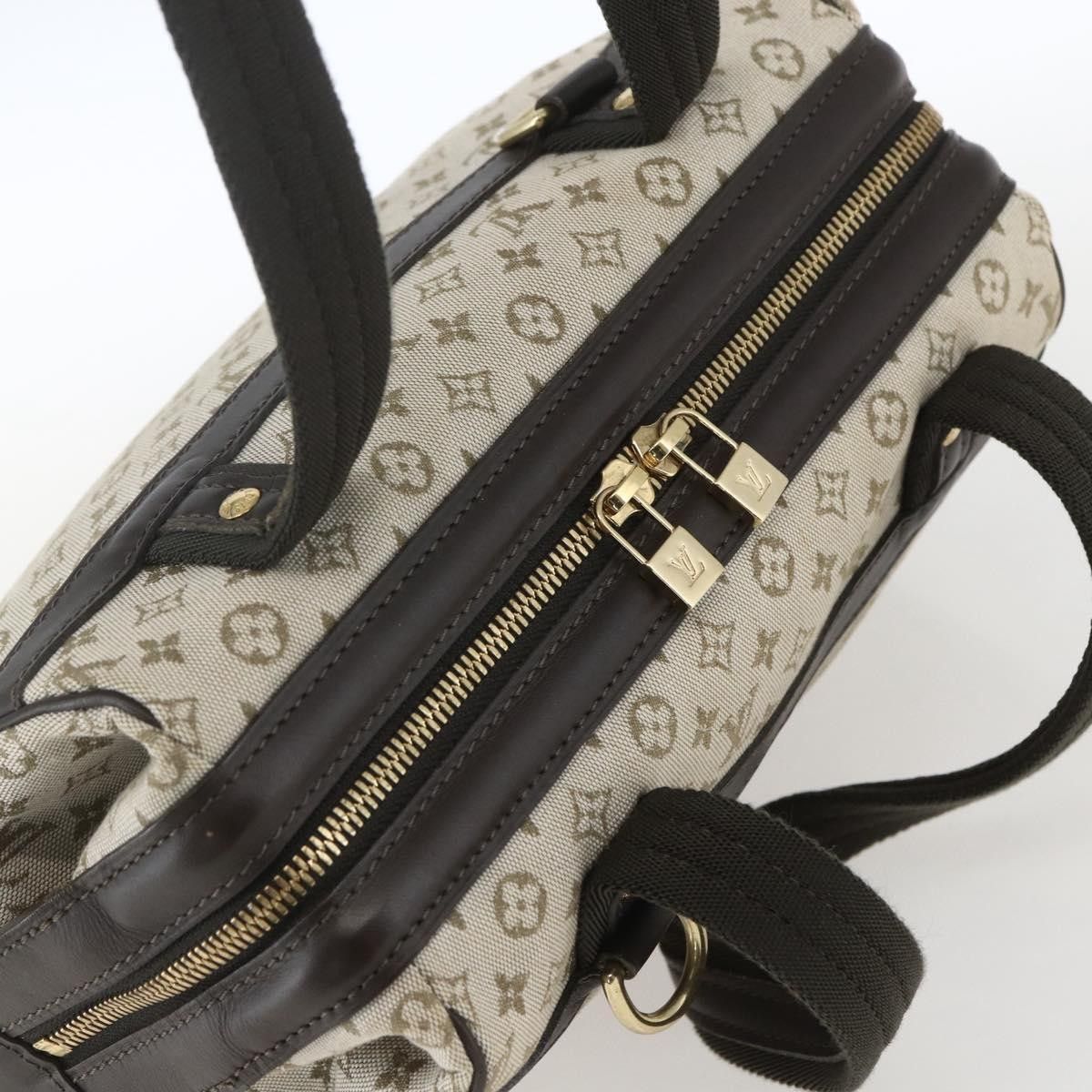 Louis Vuitton Louis Vuitton Josephine Handbag Mini Lin Size ONE SIZE - 15 Thumbnail