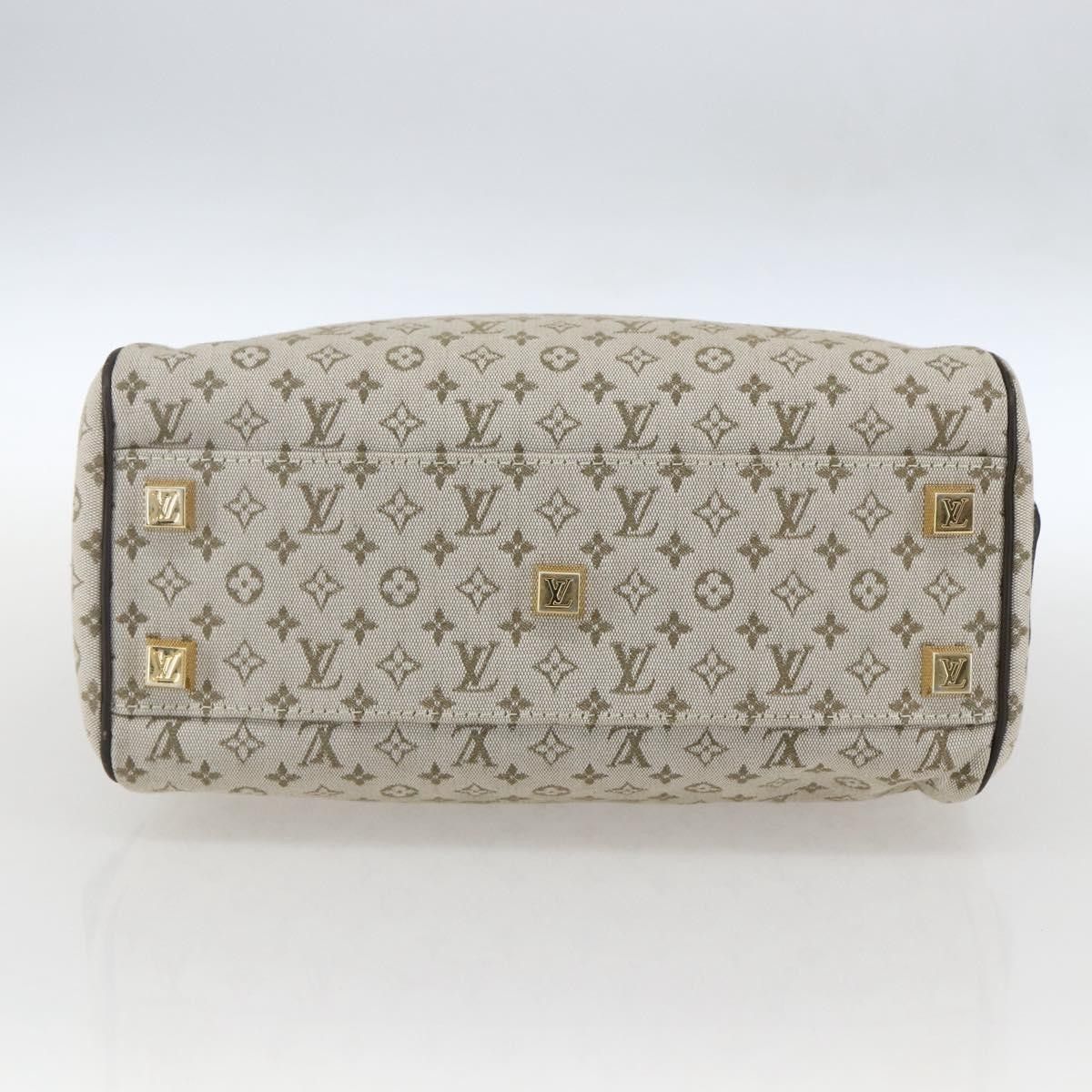 Louis Vuitton Louis Vuitton Josephine Handbag Mini Lin Size ONE SIZE - 17 Thumbnail