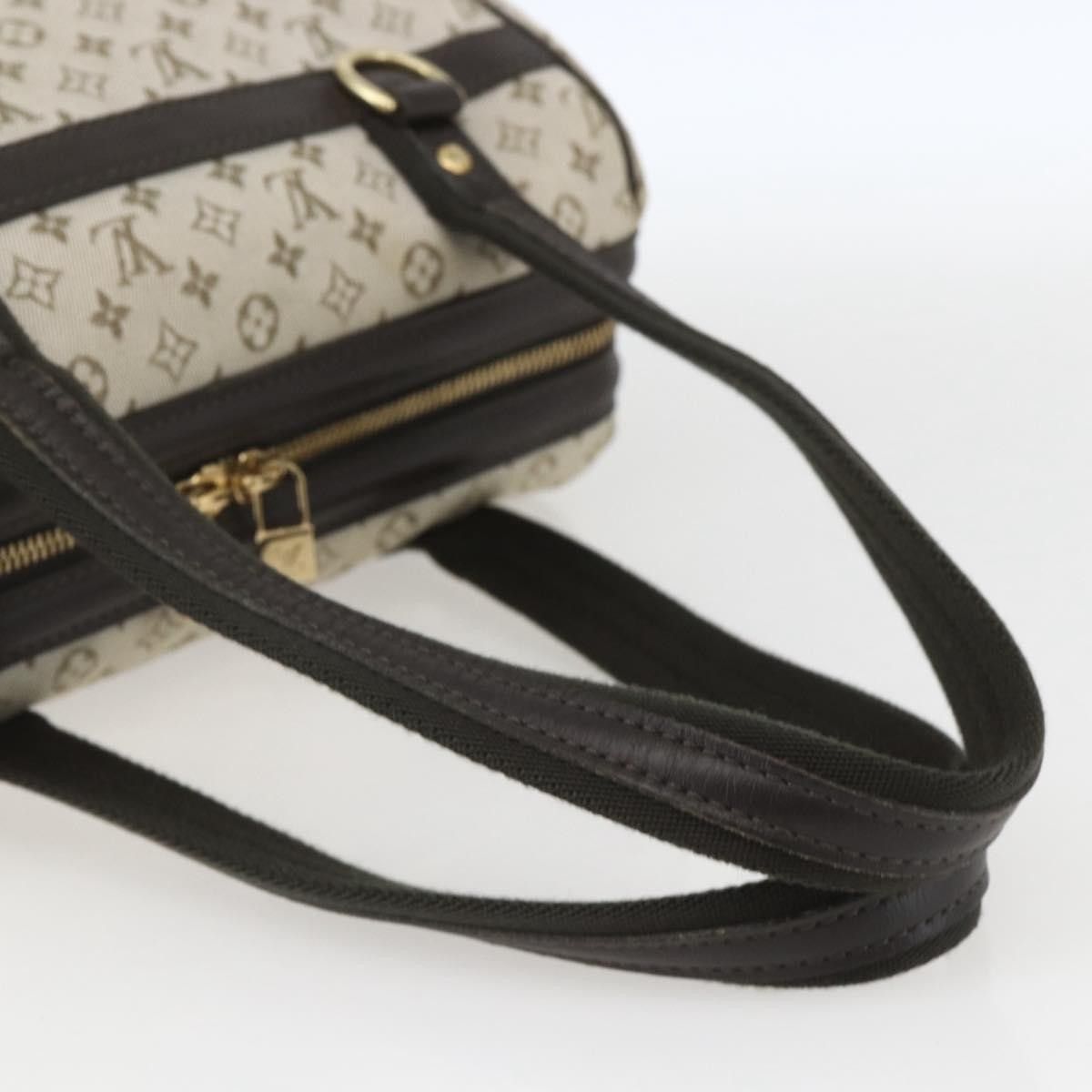 Louis Vuitton Louis Vuitton Josephine Handbag Mini Lin Size ONE SIZE - 14 Thumbnail