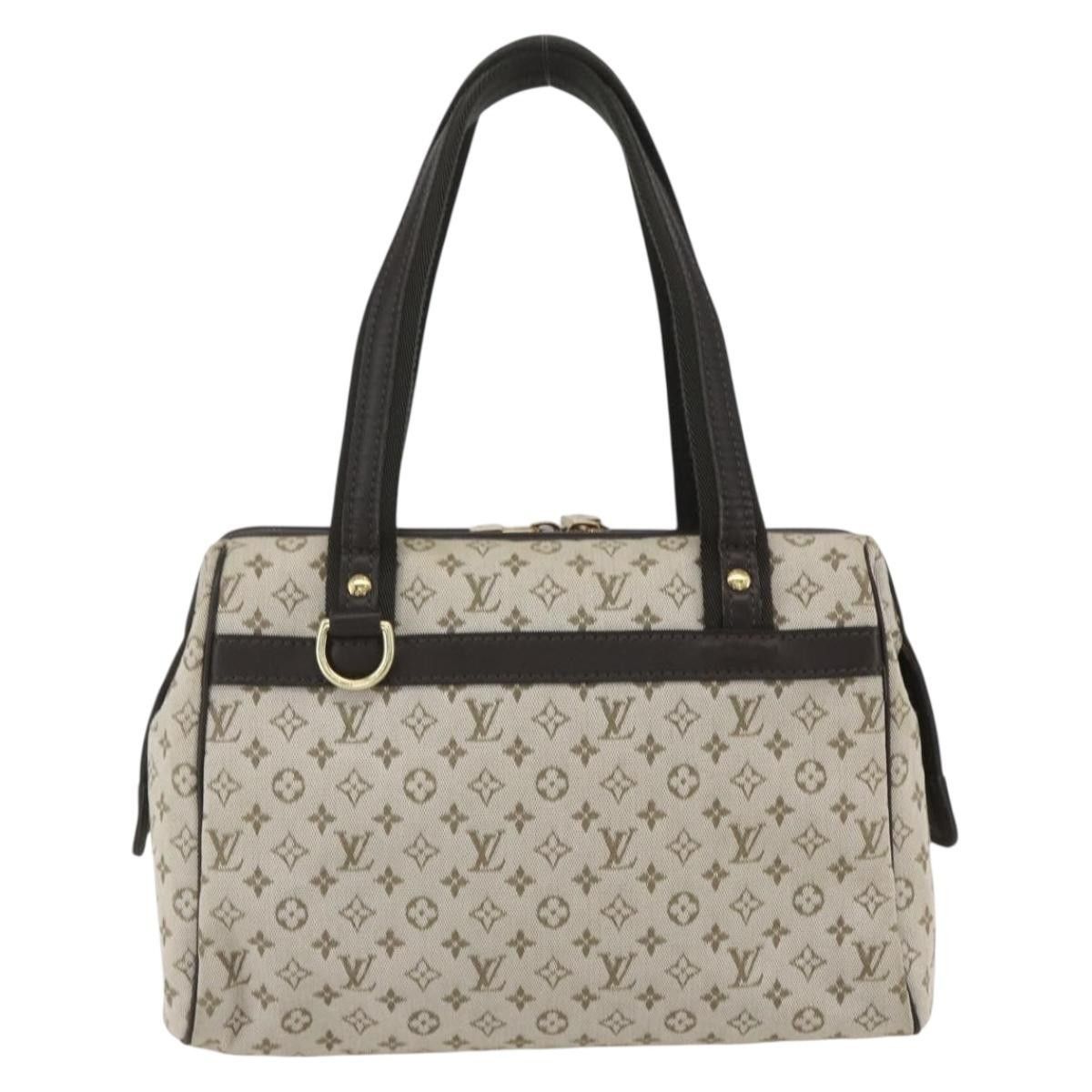 Louis Vuitton Louis Vuitton Josephine Handbag Mini Lin Size ONE SIZE - 2 Thumbnail