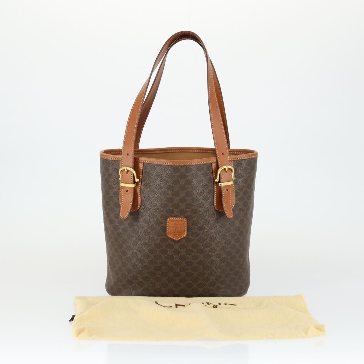 Celine Celine Vintage Macadam Canvas and Leather Size ONE SIZE - 13 Thumbnail