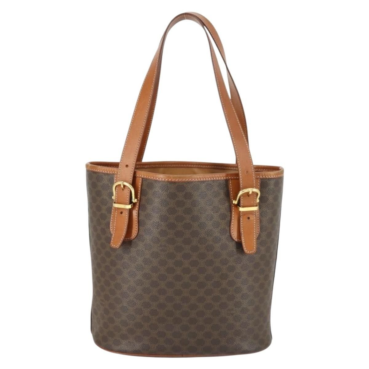 Celine Celine Vintage Macadam Canvas and Leather Size ONE SIZE - 2 Thumbnail