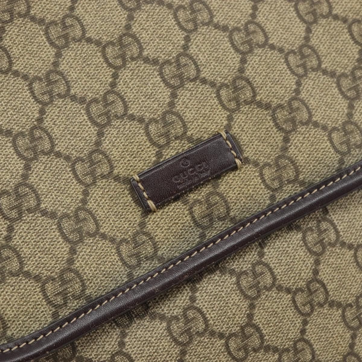 Gucci Gucci Flap Messenger GG Coated Canvas Size ONE SIZE - 17 Thumbnail