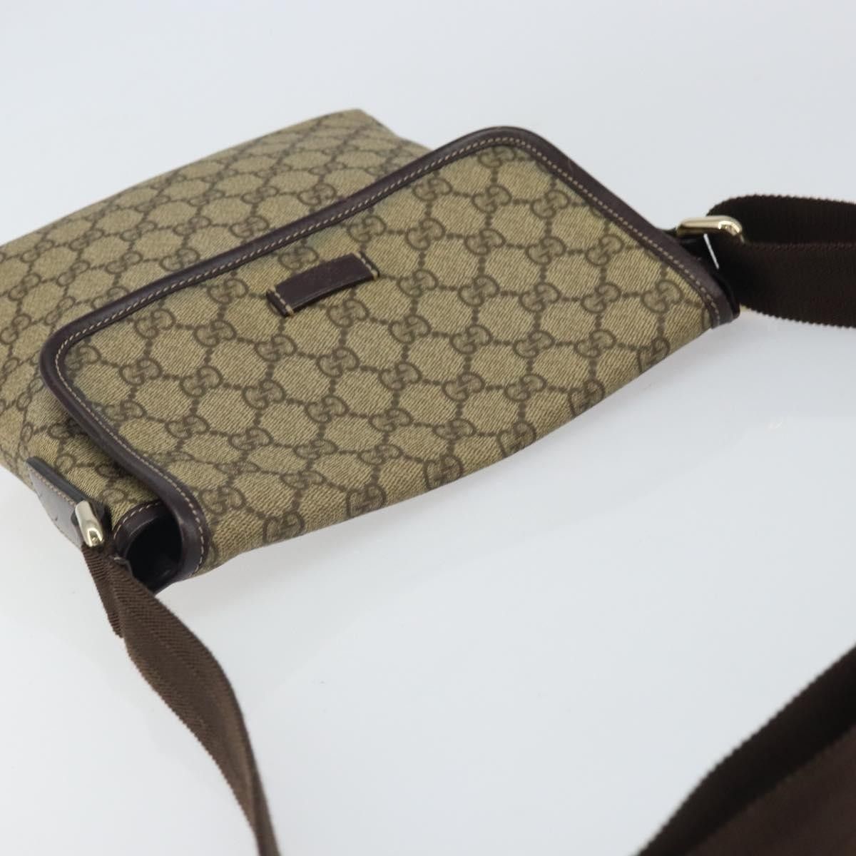 Gucci Gucci Flap Messenger GG Coated Canvas Size ONE SIZE - 14 Thumbnail