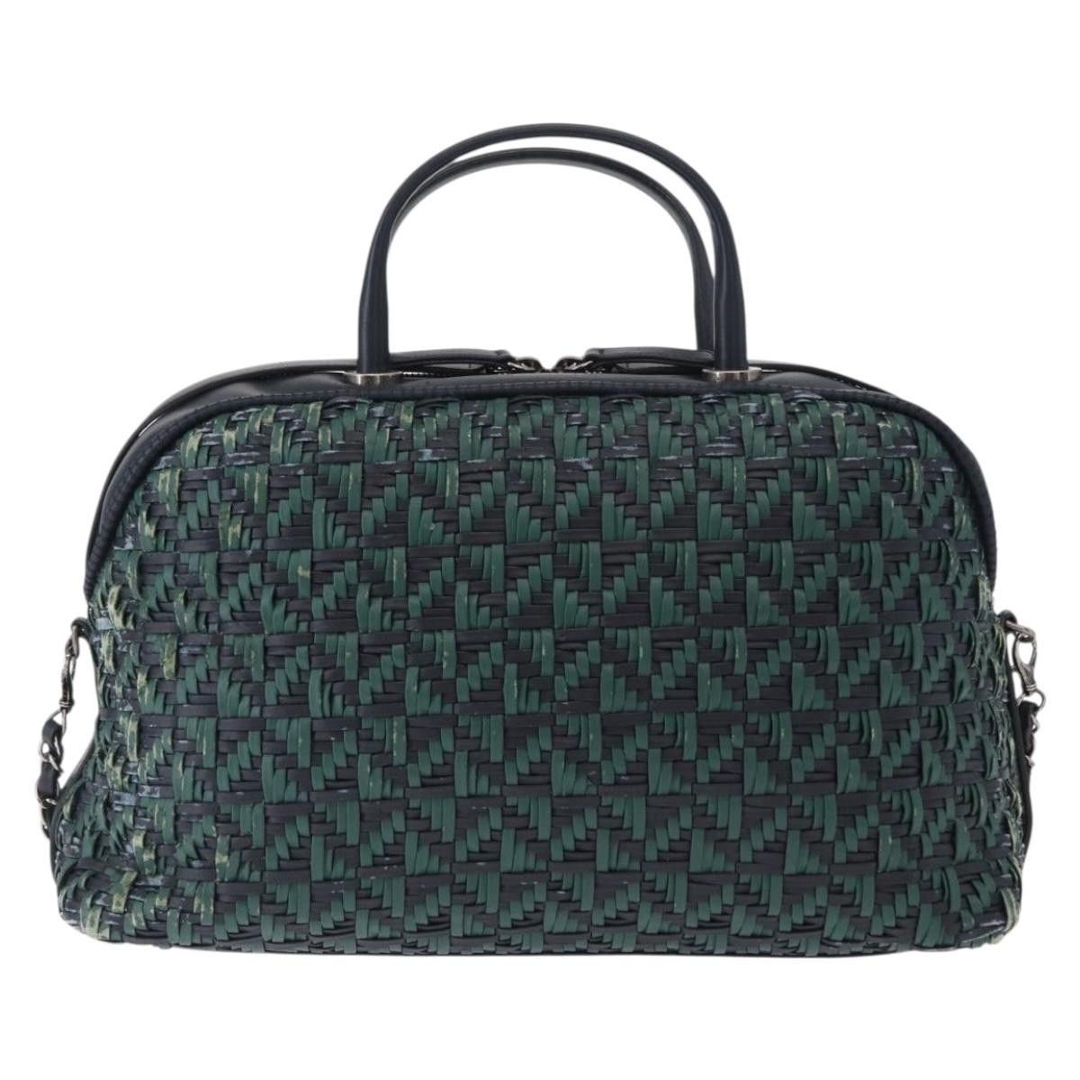 Chanel Chanel Convertible Chain Bowler Woven Calfskin Size ONE SIZE - 2 Thumbnail