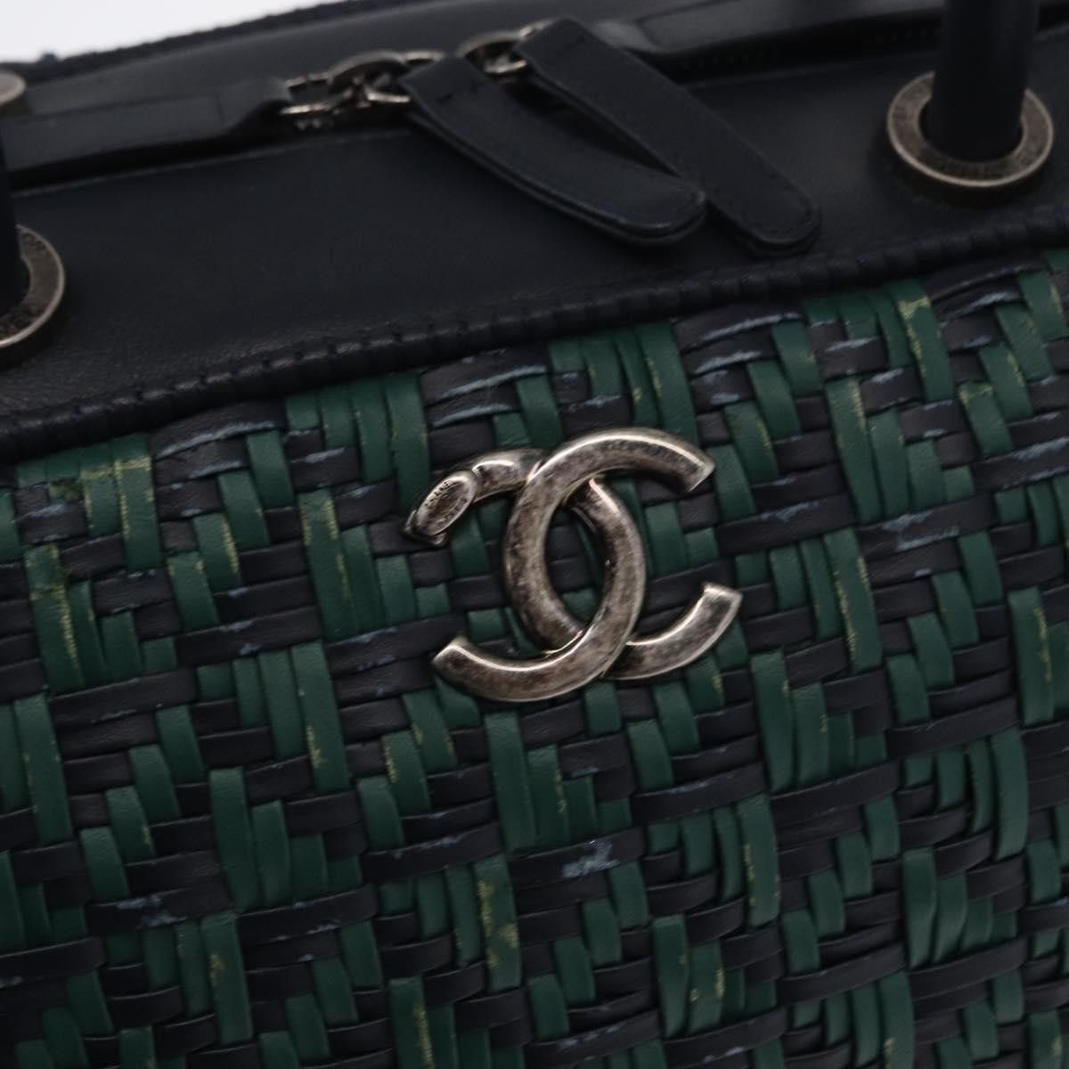 Chanel Chanel Convertible Chain Bowler Woven Calfskin Size ONE SIZE - 15 Thumbnail