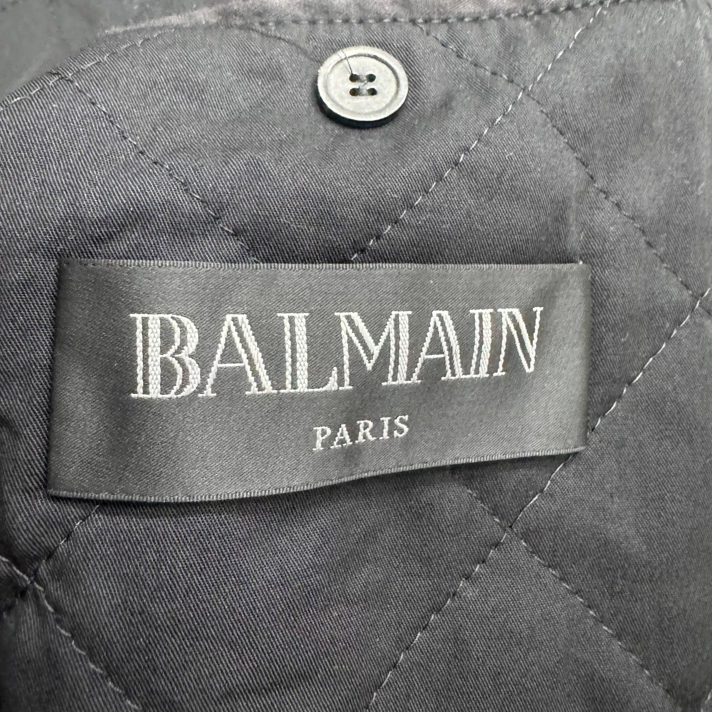 Balmain Balmain Distressed Denim Biker Jacket Size L Size US L / EU 52-54 / 3 - 3 Thumbnail