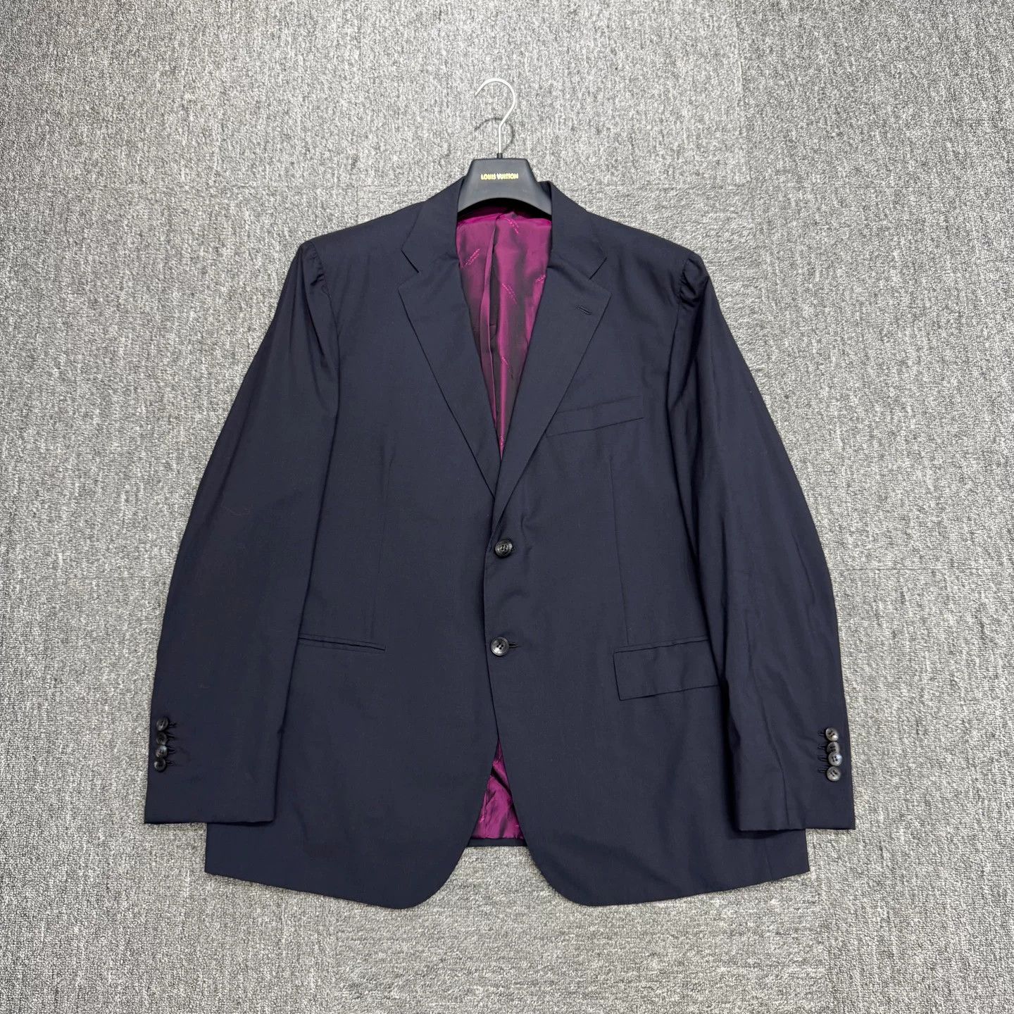 Kiton Kiton Diamante Blue Wool Blazer Size 46R Size 46R - 2 Thumbnail