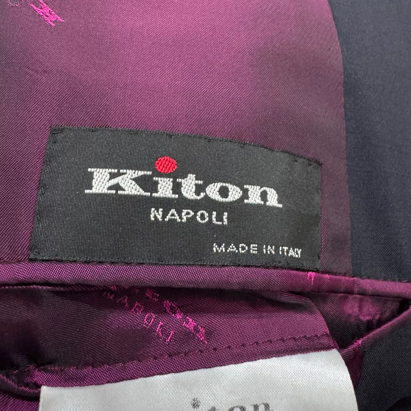 Kiton Kiton Diamante Blue Wool Blazer Size 46R Size 46R - 3 Thumbnail