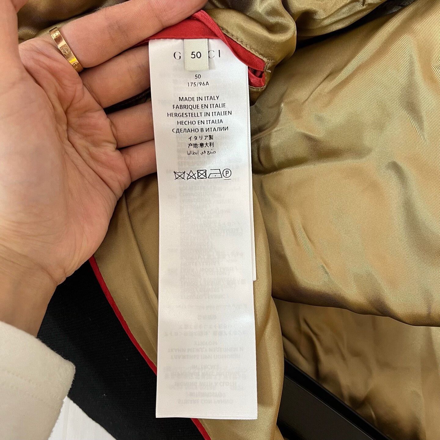 Gucci Gucci Double G Bomber Jacket Size M Size US M / EU 48-50 / 2 - 5 Thumbnail