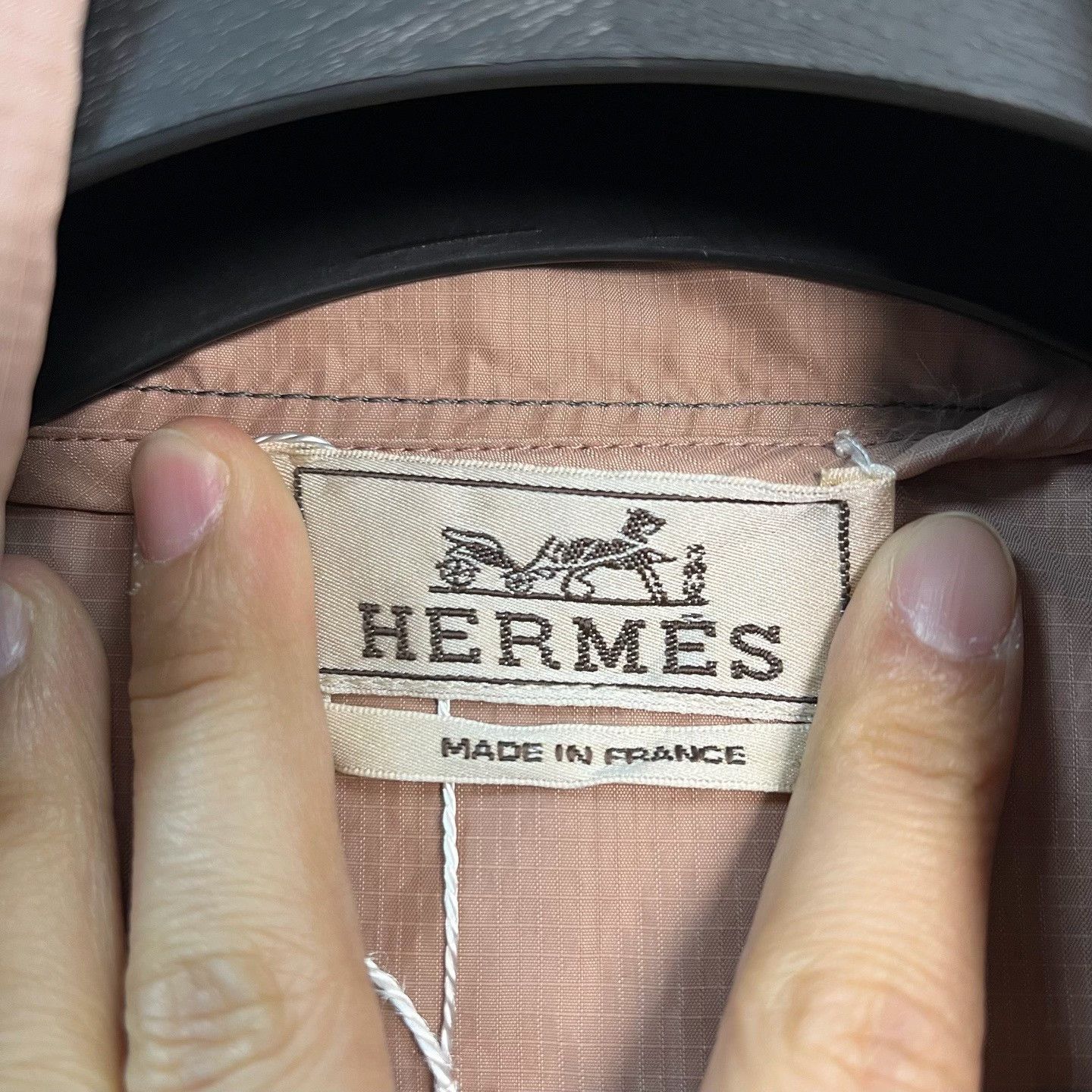 Hermes Hermès Technical Fabric Half-Zip Jacket Size 50 Size US M / EU 48-50 / 2 - 4 Thumbnail