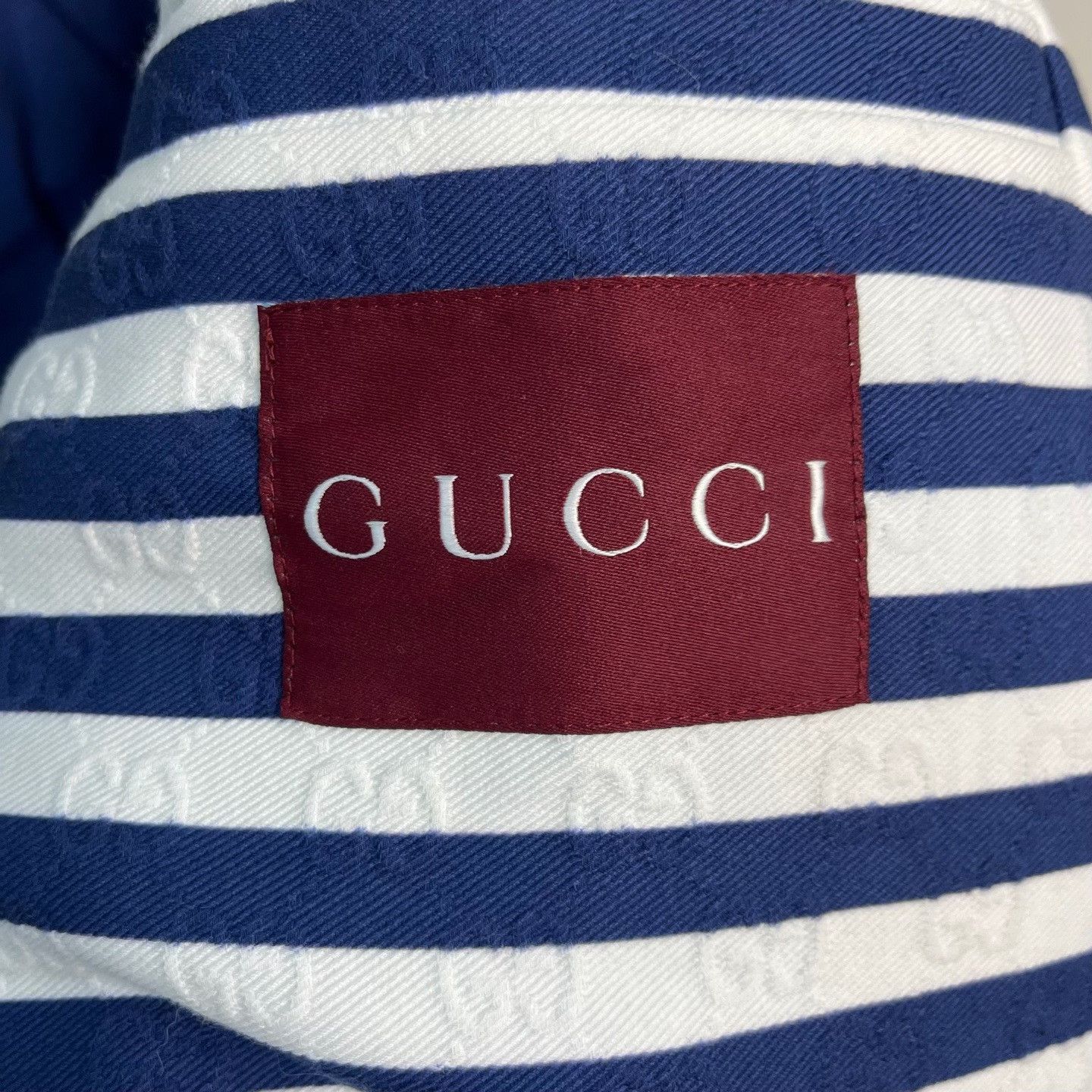 Gucci Gucci Striped Jacquard Zip-Up Jacket Size M Size US M / EU 48-50 / 2 - 4 Thumbnail