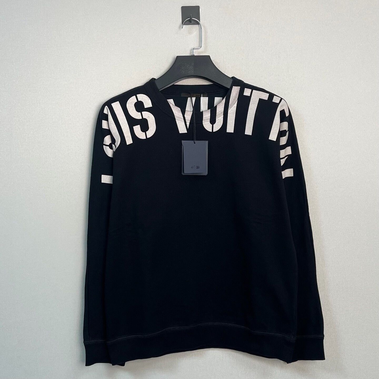 Louis Vuitton Louis Vuitton x Fragment Logo Sweatshirt Size L Size US L / EU 52-54 / 3 - 2 Thumbnail