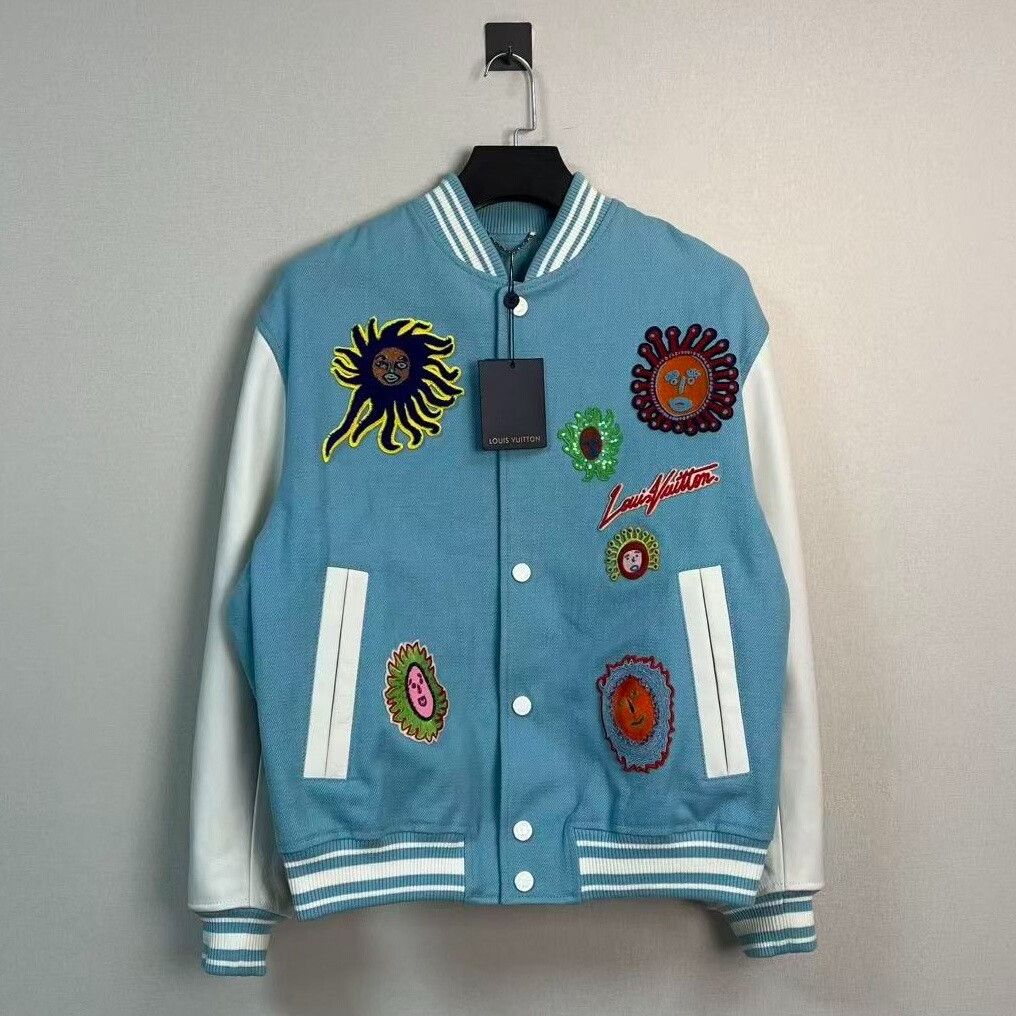 Louis Vuitton Louis Vuitton x Yayoi Kusama Varsity Jacket Size 52 Size US L / EU 52-54 / 3 - 2 Thumbnail